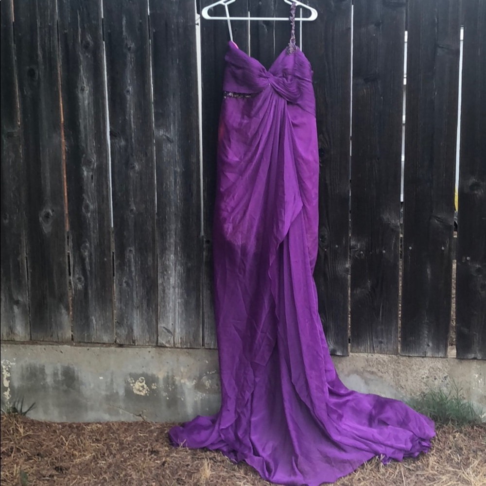 Beautiful One Shoulder Strap Dress